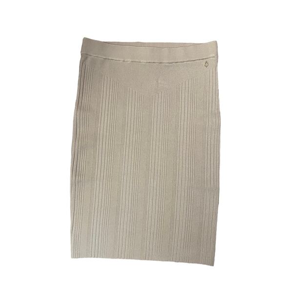 GUESS Alcosta Ribbed Bodycon Skirt Lover's Beach- SZ S NWT - Picture 2 of 14